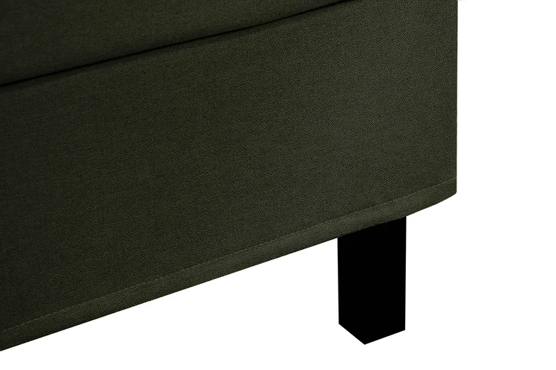 Hilton Komplett Sängpaket 160x200 cm Kontinentalsäng med diamant sänggavel - Grön - Products - Möbler - Säng - Kontinentalsäng