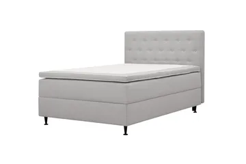 Hilton Plus Komplett Sängpaket med Förvaring 140x200 cm - Grå - Products - Möbler - Säng - Säng med förvaring