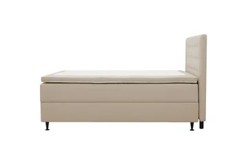 Hilton Plus Komplett Sängpaket med Förvaring 140x200 cm - Beige - Products - Möbler - Säng - Enkelsäng