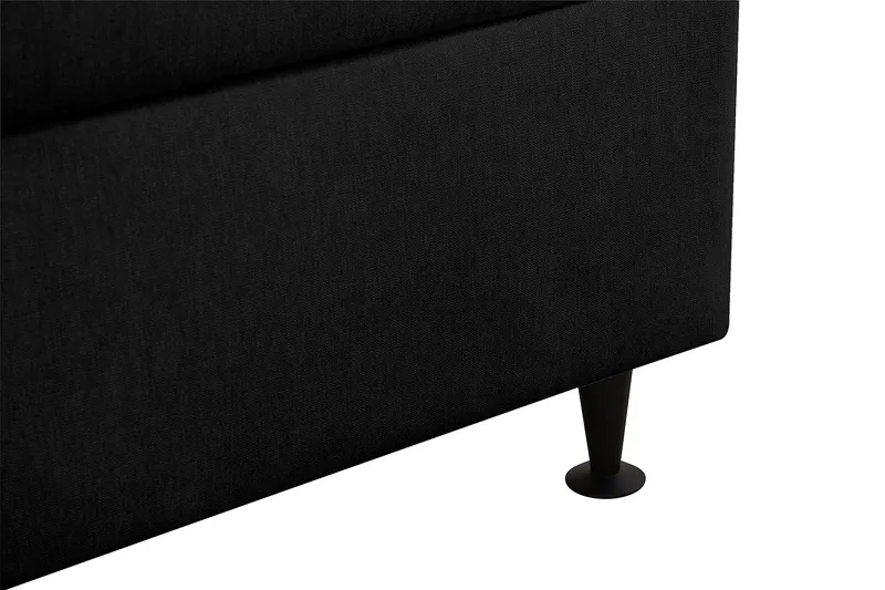 Hilton Plus Komplett Sängpaket med Förvaring 90x200 cm - Antracit - Products - Möbler - Säng - Enkelsäng