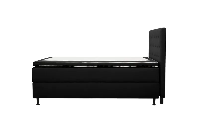 Hilton Plus Komplett Sängpaket med Förvaring 140x200 cm - Antracit - Products - Möbler - Säng - Enkelsäng