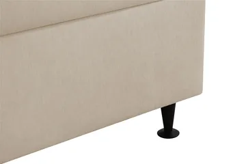 Hilton Plus Komplett Sängpaket med Förvaring 120x200 cm - Beige - Products - Möbler - Säng - Enkelsäng