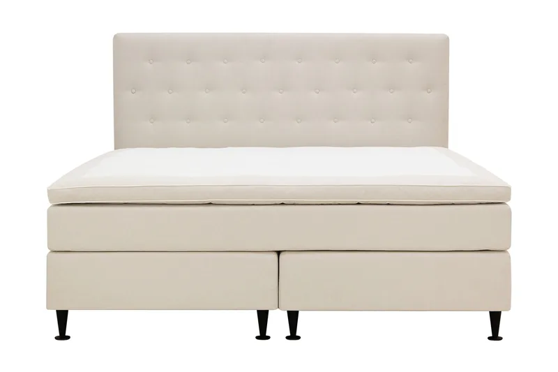 Hilton Plus Komplett Sängpaket 160x200 cm, Ljusbeige