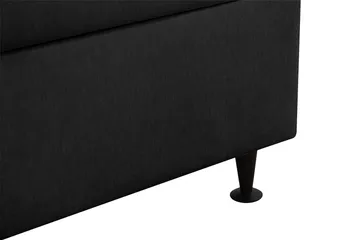 HVILA Plus Kontinentalsäng med Förvaring 140x200 cm - Antracit - Products - Möbler - Säng - Enkelsäng