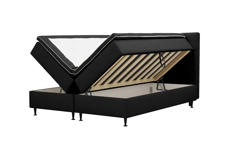 HVILA Plus Komplett Sängpaket med Förvaring 180x200 cm - Antracit - Products - Möbler - Säng - Enkelsäng