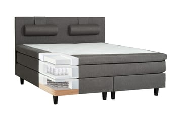 James Kontinentalsäng 180x200 cm - Ljusgrå - Products - Möbler - Säng - Kontinentalsäng