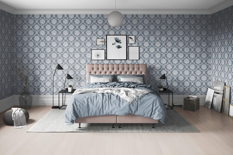 Joluma Kontinentalsäng Medium 120x200 cm - (+Fler val) 120x200 cm Vintagerose - Products - Möbler - Säng - Kontinentalsäng