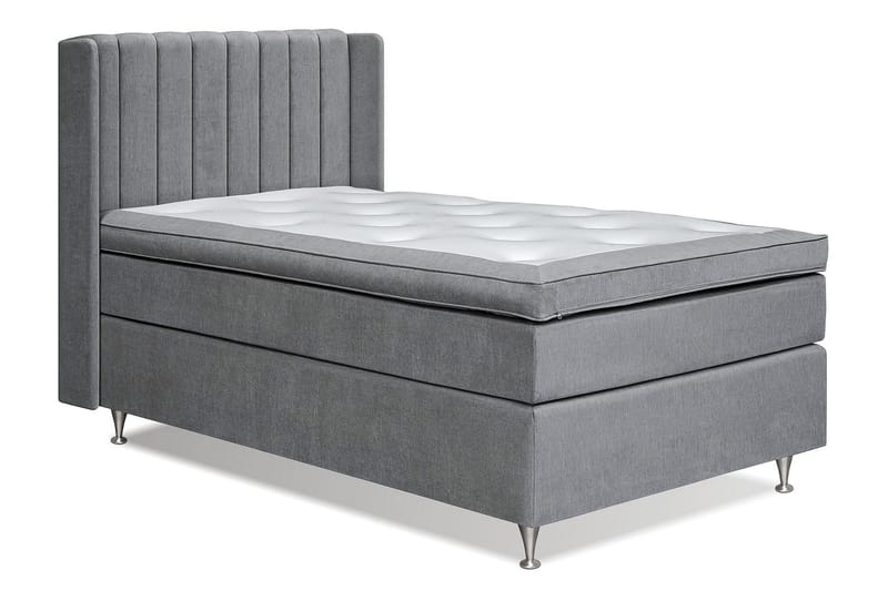 Joluma Sängpaket Fast 105x200 cm - (+Fler val) 105x200 cm Grå - Products - Möbler - Säng - Kontinentalsäng