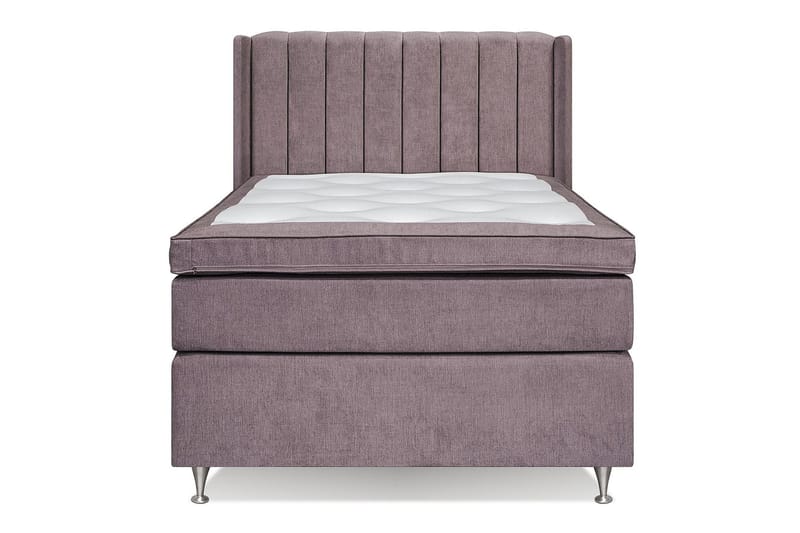 Joluma Sängpaket Fast 105x200 cm - (+Fler val) 105x200 cm Mörkrosa - Products - Möbler - Säng - Kontinentalsäng
