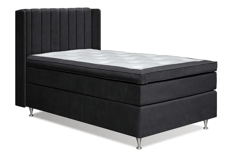 Joluma Sängpaket Fast 105x200 cm - (+Fler val) 105x200 cm Svart - Products - Möbler - Säng - Kontinentalsäng