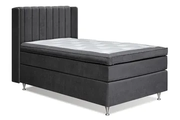 Joluma Sängpaket Fast 140x200 cm - (+Fler val) 140x200 cm Mörkgrå - Products - Möbler - Säng - Kontinentalsäng