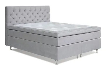 Joluma Sängpaket Medium 180x200 cm - Grå - Products - Möbler - Säng - Kontinentalsäng