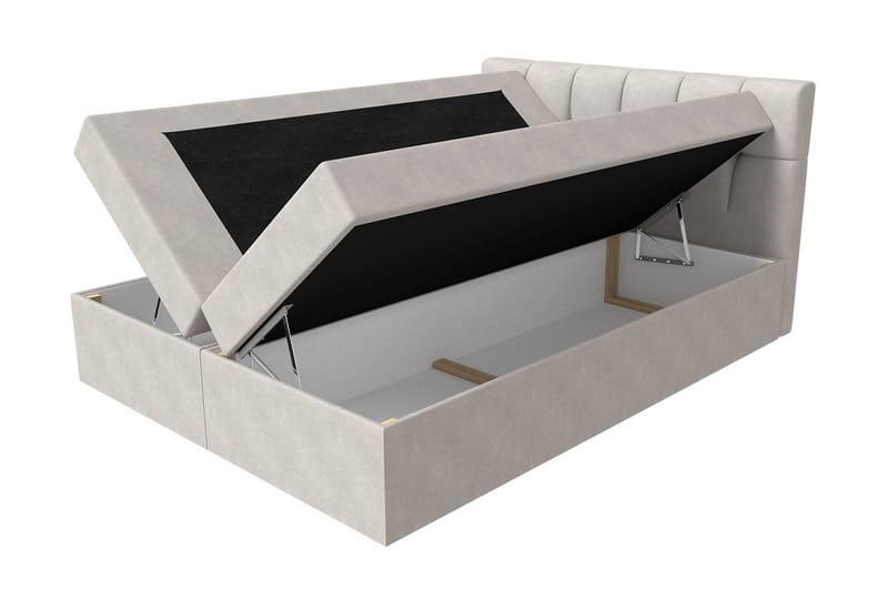 Kramvik Kontinentalsäng 160x200 - Svart - Products - Möbler - Säng - Säng med förvaring