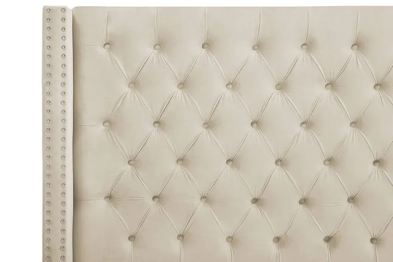 Lubbon Dubbelsäng 180 200 cm - Beige - Products - Möbler - Säng - Dubbelsäng