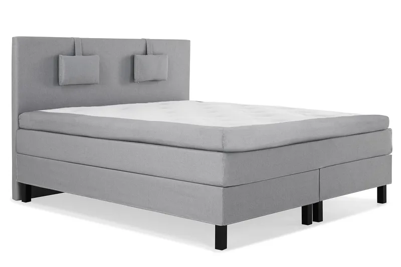 Lucky 150 Kontinentalsäng - Mellangrå - Products - Möbler - Säng - Kontinentalsäng