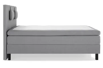 Lucky 150 Kontinentalsäng - Mellangrå - Products - Möbler - Säng - Kontinentalsäng