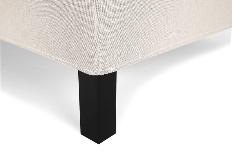 Lucky Komplett Sängpaket 140x200 Polyeter Slät Sänggavel - Nackkudde Stor Beige - Products - Möbler - Säng - Kontinentalsäng