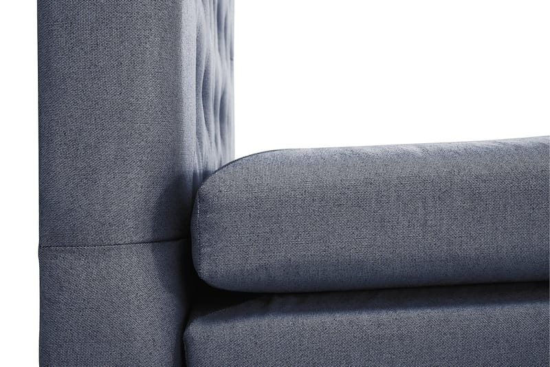 Lucky Komplett Sängpaket 180x200 Latex Diamant Sänggavel - Nackkudde Stor Mörkblå - Products - Möbler - Säng - Kontinentalsäng