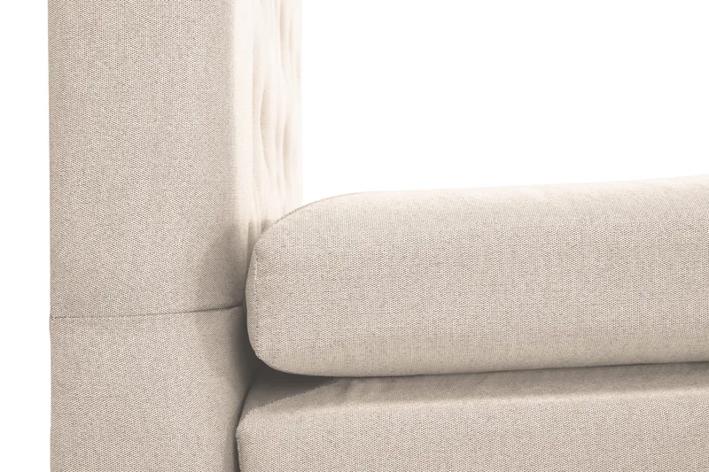 Lucky Komplett Sängpaket 180x200 Memory Slät Sänggavel - Beige - Products - Möbler - Säng - Kontinentalsäng