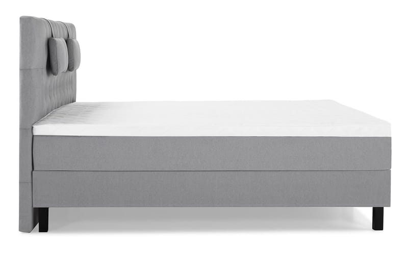 Lucky Komplett Sängpaket 180x200 Skum Diamant, Nackkudde Liten Mellangrå