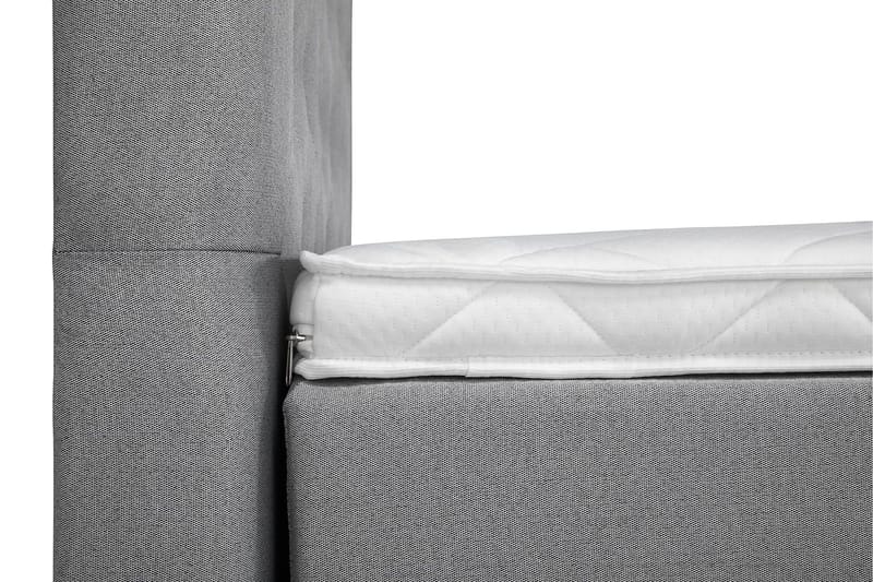 Lucky Komplett Sängpaket 180x200 Skum Diamant - Nackkudde Liten Mellangrå - Products - Möbler - Säng - Kontinentalsäng