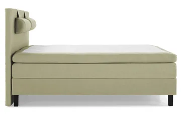 Lucky Komplett Sängpaket 180x200 Polyeter Slät Sänggavel - Nackkudde Stor Grön - Products - Möbler - Säng - Kontinentalsäng