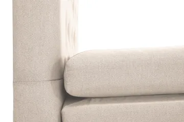 Lucky Komplett Sängpaket 180x200 Polyeter Diamant Sänggavel - Beige - Products - Möbler - Säng - Kontinentalsäng