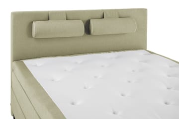 Lucky Komplett Sängpaket 180x200 Polyeter Slät Sänggavel - Nackkudde Stor Grön - Products - Möbler - Säng - Kontinentalsäng