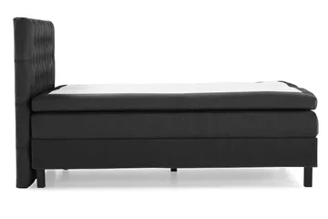 Lucky Kontinentalsäng 120x200Latex - Svart/Grå - Products - Möbler - Säng - Enkelsäng