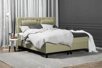 Lucky Kontinentalsäng 180x200 cm - Grön - Products - Möbler - Säng - Kontinentalsäng