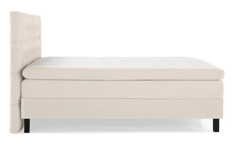 Lucky Kontinentalsäng 180x200Polyeter - Beige - Products - Möbler - Säng - Kontinentalsäng