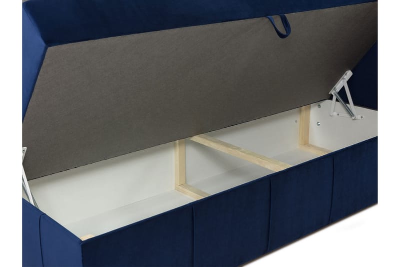 Lyckorna Kontinentalsäng 140x200 cm LED-belysning - Beige - Products - Möbler - Säng - Säng med förvaring