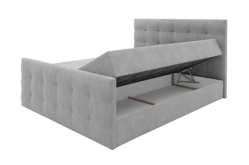 Milano Kontinentalsäng 160x210 cm - Rosa|Beige - Products - Möbler - Säng - Säng med förvaring