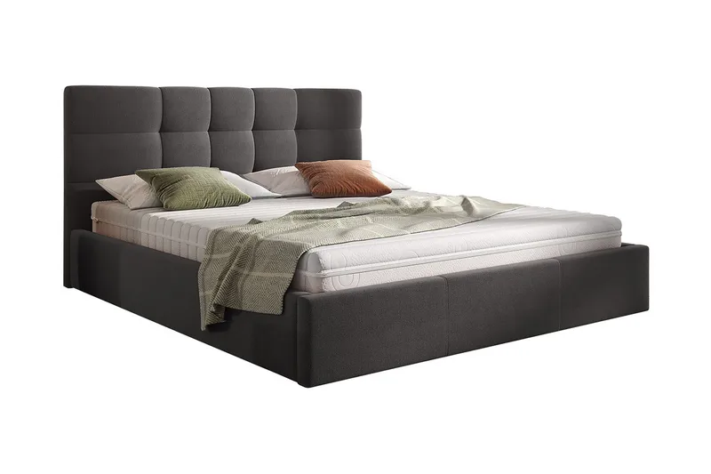 Nieres Förvaringssäng 160x200cm - Mörkgrå - Products - Möbler - Säng - Säng med förvaring