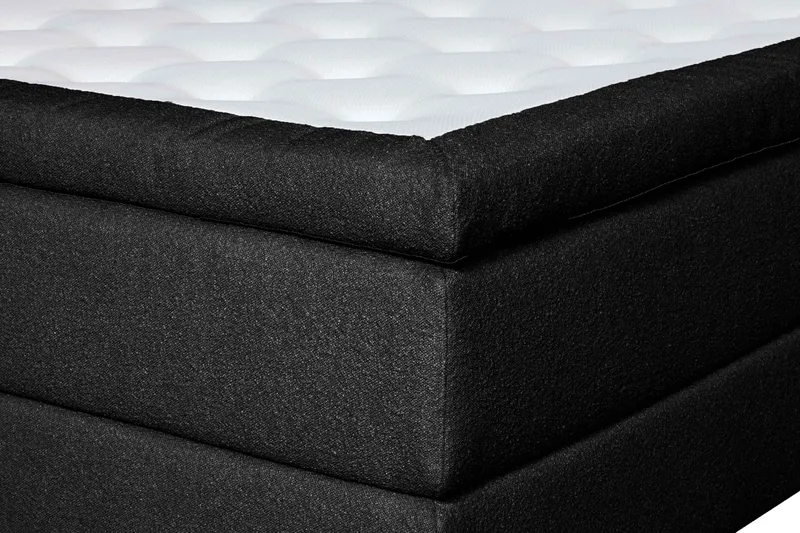 Oslo Lyx Sängpaket 140 knappar loop 20 - Svart - Products - Möbler - Säng - Kontinentalsäng