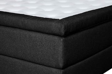 Oslo Lyx Sängpaket 160 curved loop 20 - Svart - Products - Möbler - Säng - Kontinentalsäng