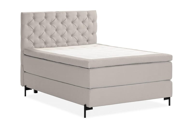 Oslo Lyx Sängpaket Kontinentalsäng 120x200 cm - Grå - Products - Möbler - Säng - Kontinentalsäng