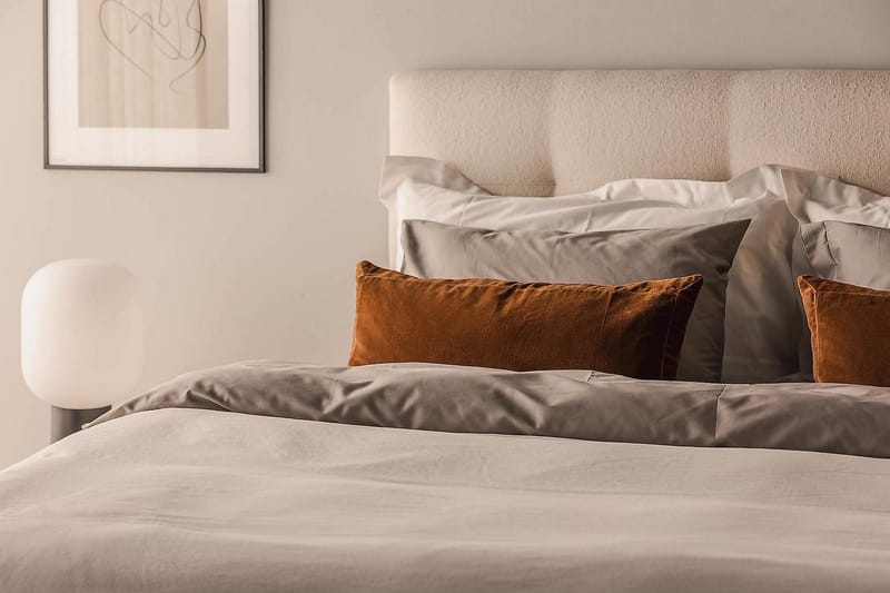 Oslo Lyx Sängpaket Kontinentalsäng 160x200 cm - Ljusbeige - Products - Möbler - Säng - Kontinentalsäng