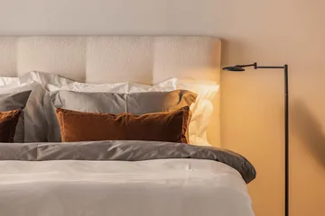 Oslo Lyx Sängpaket Kontinentalsäng 160x200 cm - Ljusbeige - Products - Möbler - Säng - Kontinentalsäng