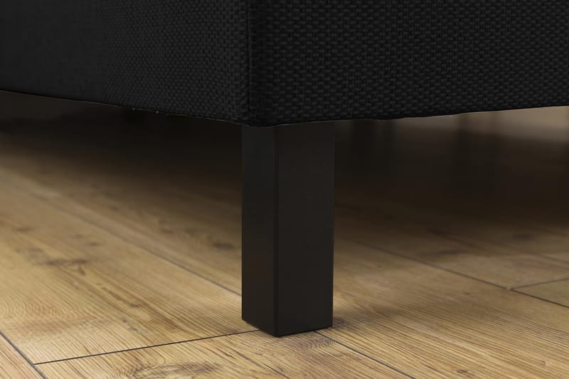 Princess Kontinentalsäng 120x200cm - Svart - Products - Möbler - Säng - Enkelsäng