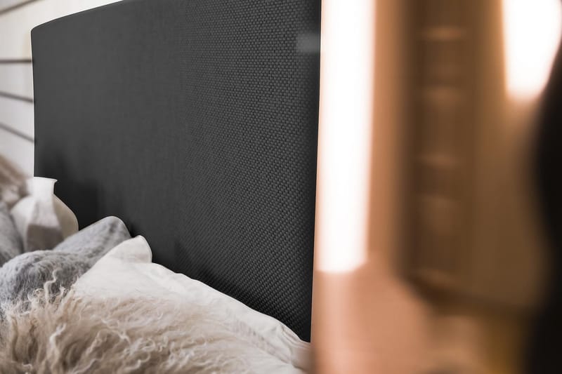 Princess Kontinentalsäng 160x200cm - Grå - Products - Möbler - Säng - Kontinentalsäng