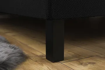 Princess Kontinentalsäng 180x200cm - Svart - Products - Möbler - Säng - Kontinentalsäng