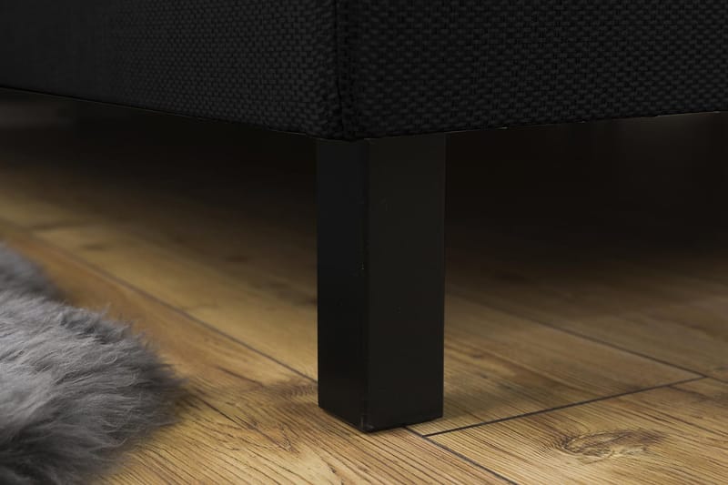 Princess Kontinentalsäng 180x200cm - Svart - Products - Möbler - S äng - Kontinentalsäng