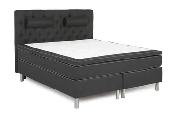 Queen Kontinentalsäng 160x200 - Svart - Products - Möbler - Säng - Kontinentalsäng