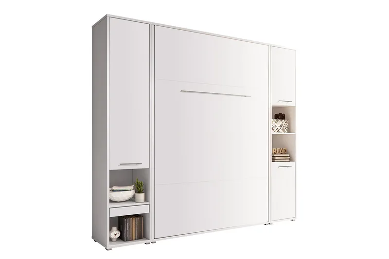 Rauk Sovrumsset sängskåp, Vit