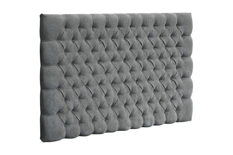 Celine  Sänggavel 160 cm - Grå/Sammet - Products - Möbler - Säng - Sängtillbehör & sänggavel - Sänggavel