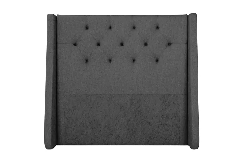 Imperia Sänggavel 140 cm, Mörkgrå