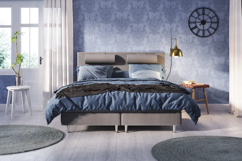 Meja Sänggavel 120x120 - Ljusgrå - Products - Möbler - Säng - Sängtillbehör & sänggavel - Sänggavel