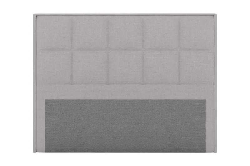 Select Rutig Sänggavel 210 cm, Ljusgrå