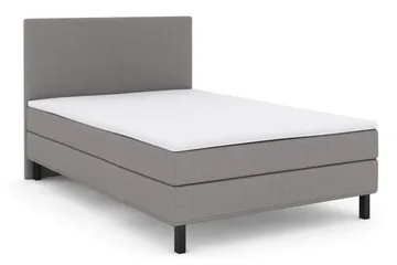 Select No 1 Komplett Sängpaket 140x200 - Ljusgrå/Svart - Products - Möbler - Säng - Kontinentalsäng